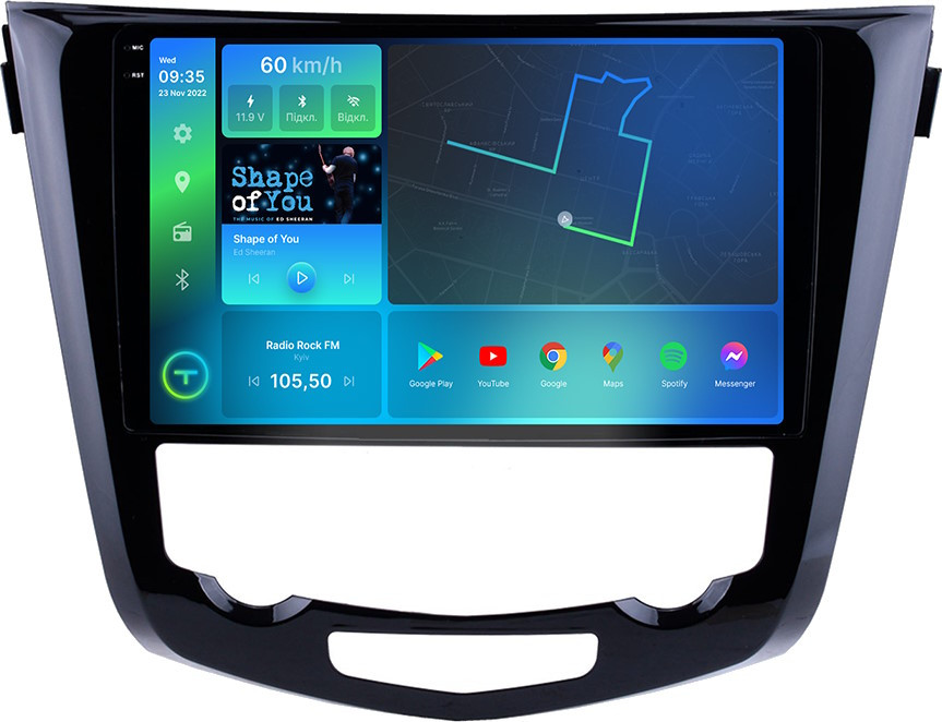 Автомагнітола Torssen 2K F106128 4G Nissan Xtrail/Qashqai 2013 Climate