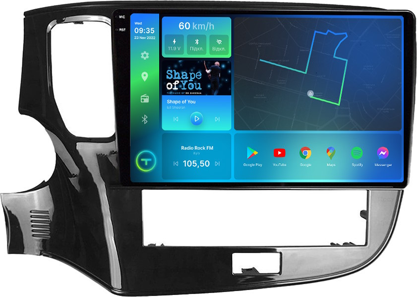 Автомагнитола Torssen 2K F10464 4G Mitsubishi Outlander Rockford 2020