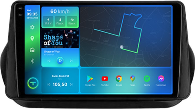 Автомагнитола Torssen 2K F10464 4G Fiat Fiorino 2008