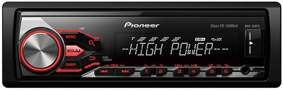 Автомагнітола Pioneer MVH-280FD