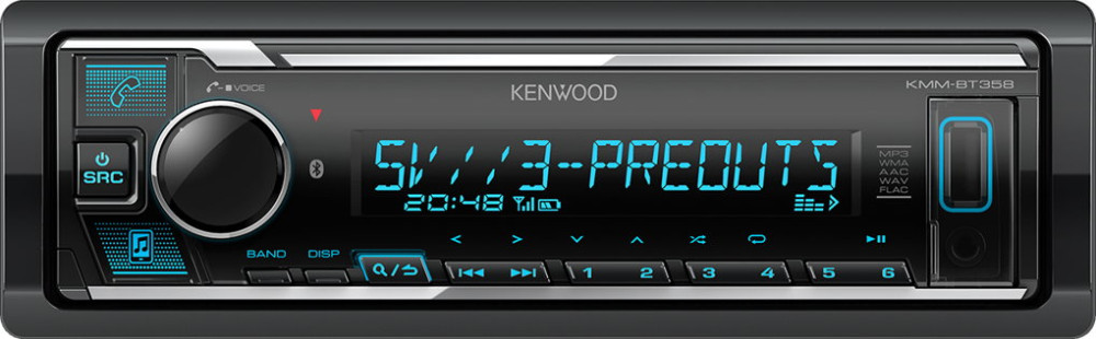 Автомагнітола Kenwood KMM-BT358