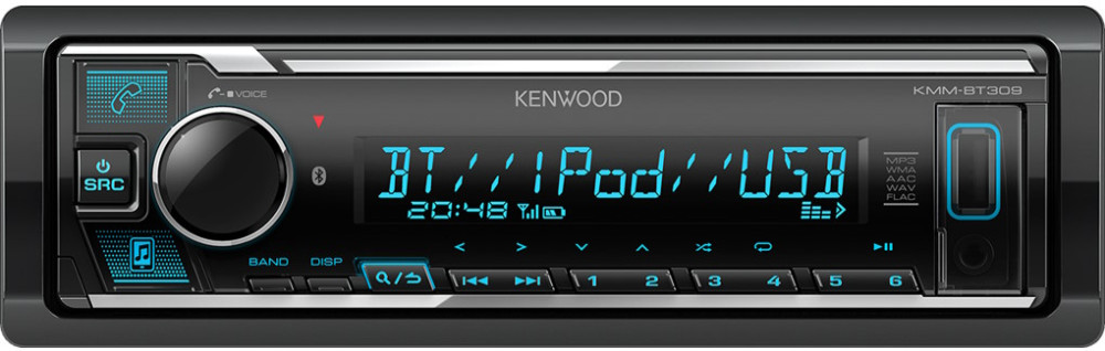 Автомагнитола Kenwood KMM-BT309