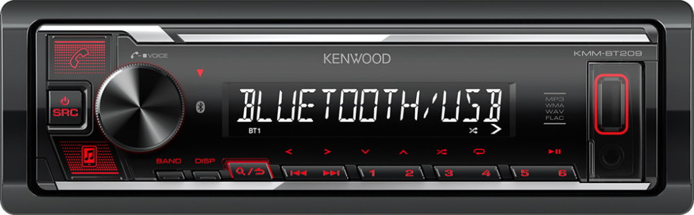 Автомагнітола Kenwood KMM-BT209