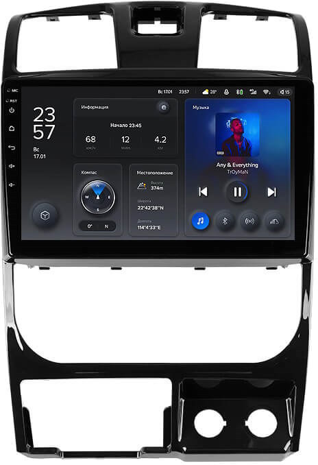 Автомагнитола Teyes X1 232Gb Great Wall Wingle 5 (2011-2015) 10