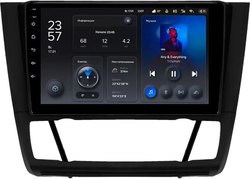 Автомагнитола Teyes X1 232Gb BMW 1 (E88 E82 E81 E87) (2004-2011) (B) 9