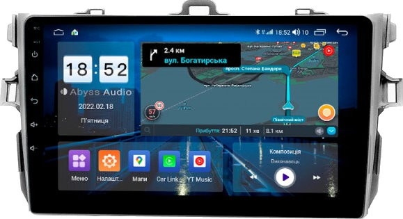 Автомагнитола Abyss QS-9121