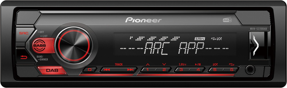Автомагнітола Pioneer MVH-S220DAB
