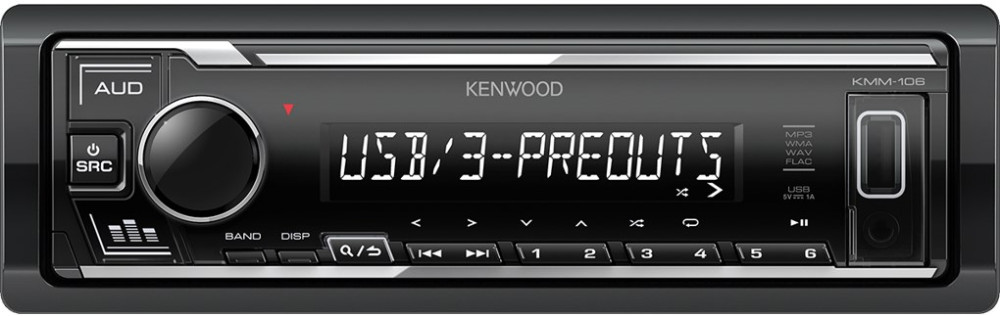 Автомагнітола Kenwood KMM-106
