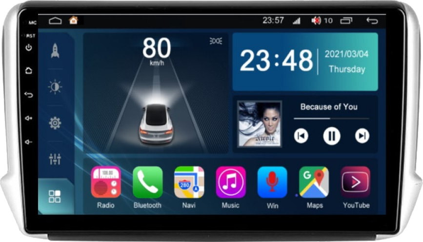 Автомагнитола Torssen F96128 4G Peugeot 2008