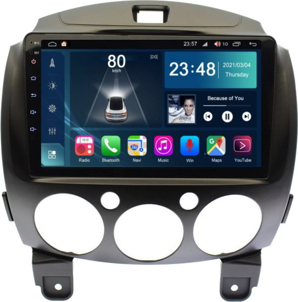 Автомагнитола Torssen F96128 4G Mazda 2 2007-2014