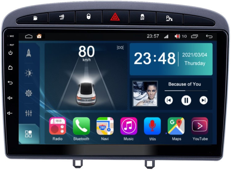 Автомагнітола Torssen F9332 4G Peugeot 308/408