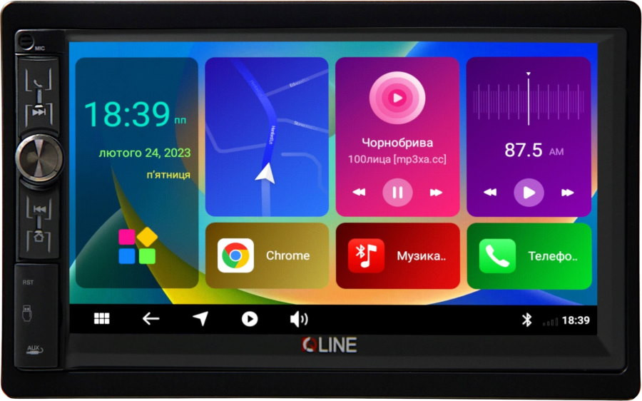 Автомагнітола QLine Dino-1502