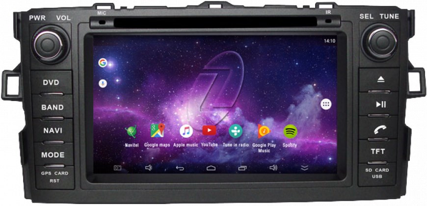 Автомагнітола Gazer CM6007-E180