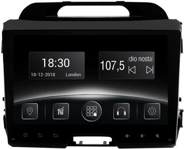 Автомагнитола Gazer CM5509-SL