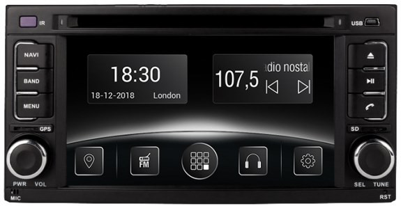 Автомагнитола Gazer CM5007-S12