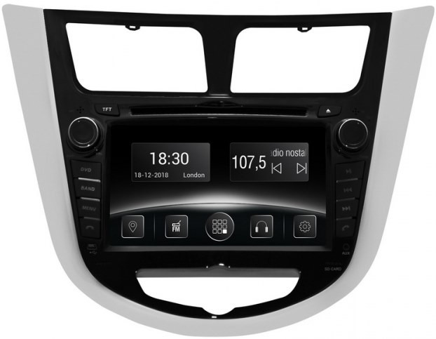 Автомагнитола Gazer CM5007-RB