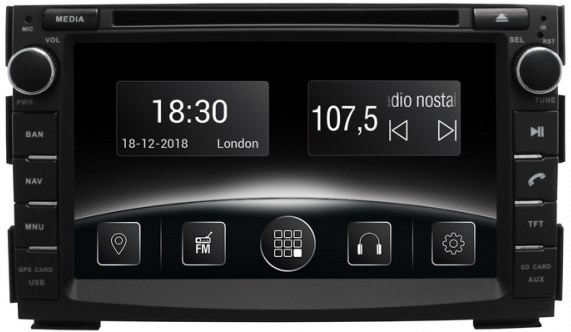 Автомагнітола Gazer CM5007-ED