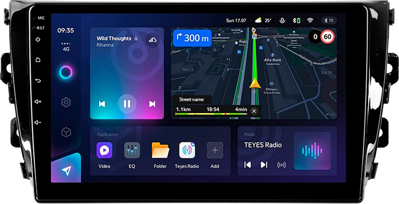 Автомагнитола Teyes CC3L 432Gb Zotye T600 (2014-2019) 10