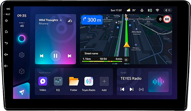 Автомагнитола Teyes CC3L 432Gb Hyundai H1 (2007-2015) 9