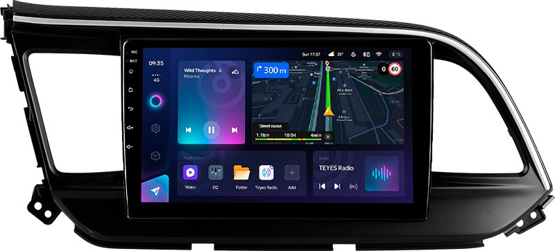 Автомагнитола Teyes CC3L 432Gb Hyundai Elantra 6 (2018-2020) 9