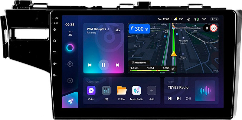 Автомагнитола Teyes CC3L 432Gb Honda Jazz (2013-2020) 10