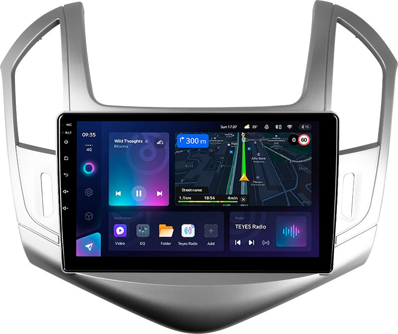 Автомагнітола Teyes CC3L 432Gb Chevrolet Cruze (J308) (2012-2015) 9