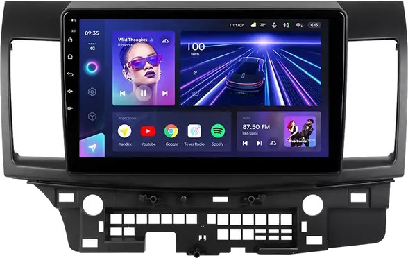 Автомагнитола Teyes CC3 332Gb Mitsubishi Lancer 10 (2007-2012)