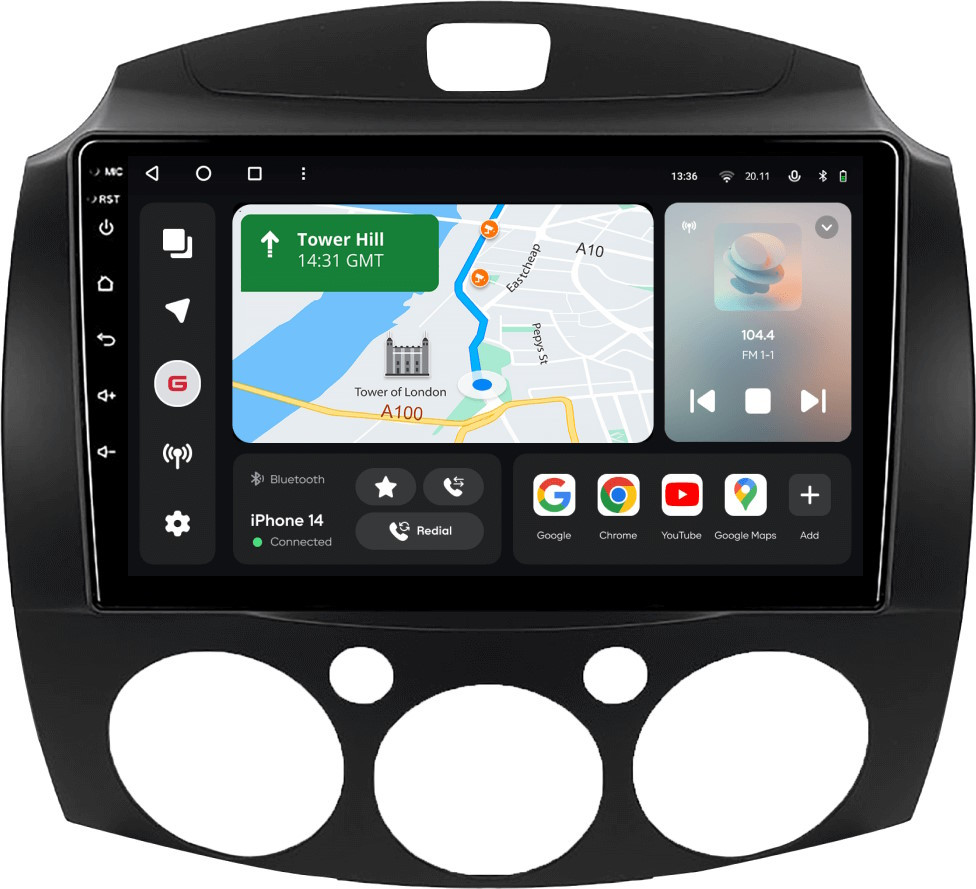 Автомагнітола Gazer T6009-DE Pro