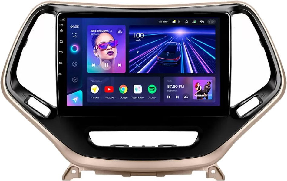 Автомагнітола Teyes CC3 6128Gb Jeep Cherokee (2014-2018) 10