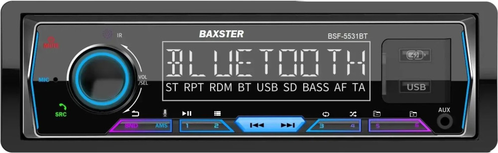 Автомагнітола Baxster BSF-5531BT
