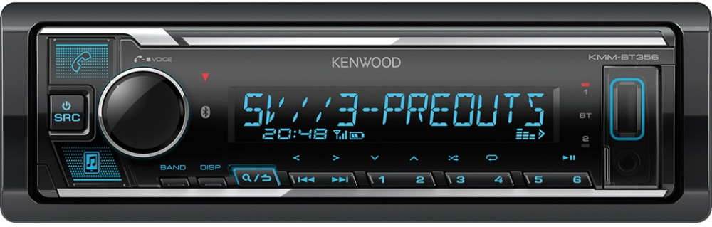 Автомагнітола Kenwood KMM-BT356