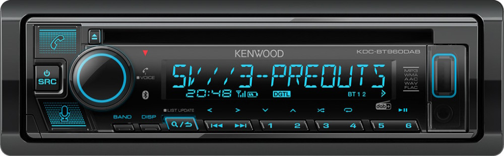 Автомагнітола Kenwood KDC-BT960DAB