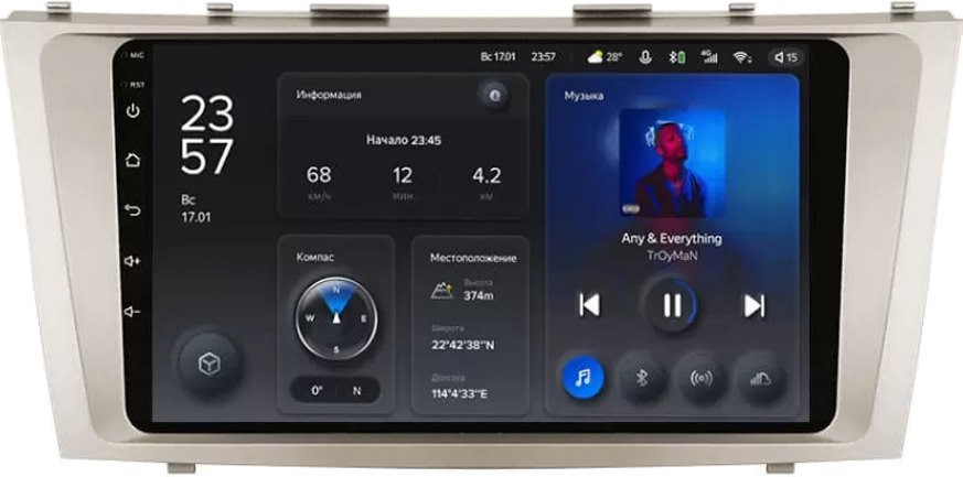 Автомагнитола Teyes X1 232Gb Toyota Camry (XV40) (2006-2011) 9