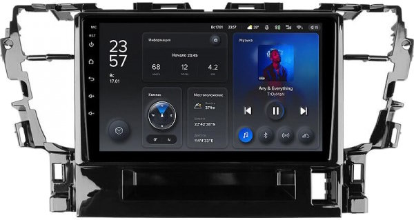 Автомагнитола Teyes X1 232Gb Toyota Alphard (H30) (2015-2020) 10