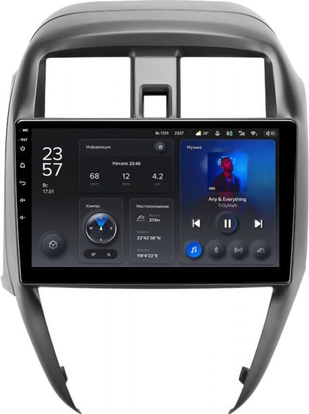 Автомагнитола Teyes X1 232Gb Nissan Sunny (2014-2016) 10