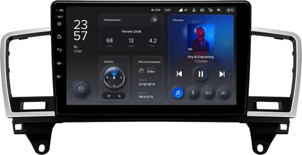 Автомагнитола Teyes X1 232Gb Mercedes-Benz M-Class (W166) (2011-2015) 9