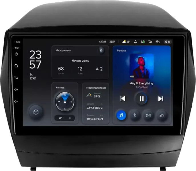 Автомагнитола Teyes X1 232Gb Hyundai Tucson IX35 (2009-2015) 9