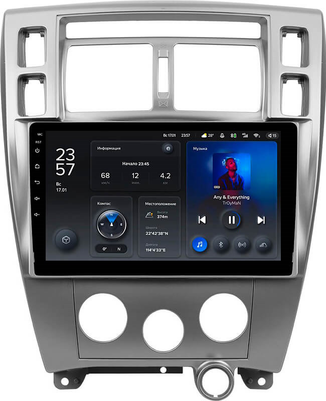 Автомагнитола Teyes X1 232Gb Hyundai Tucson (2004-2009) 10