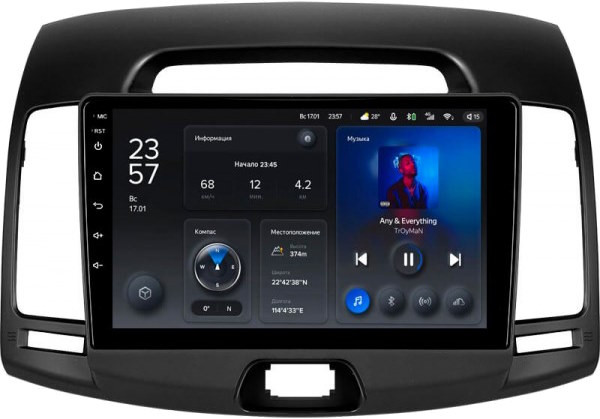 Автомагнитола Teyes X1 232Gb Hyundai Elantra (2006-2012) 9