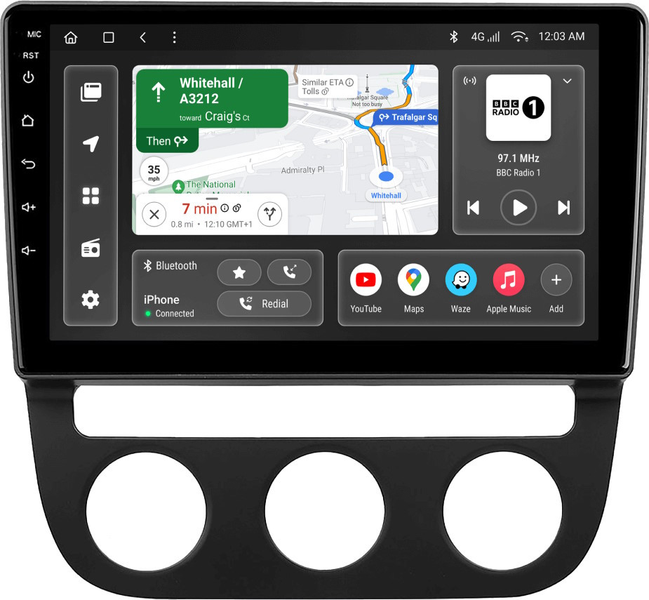 Автомагнітола Gazer T6810-1K Pro
