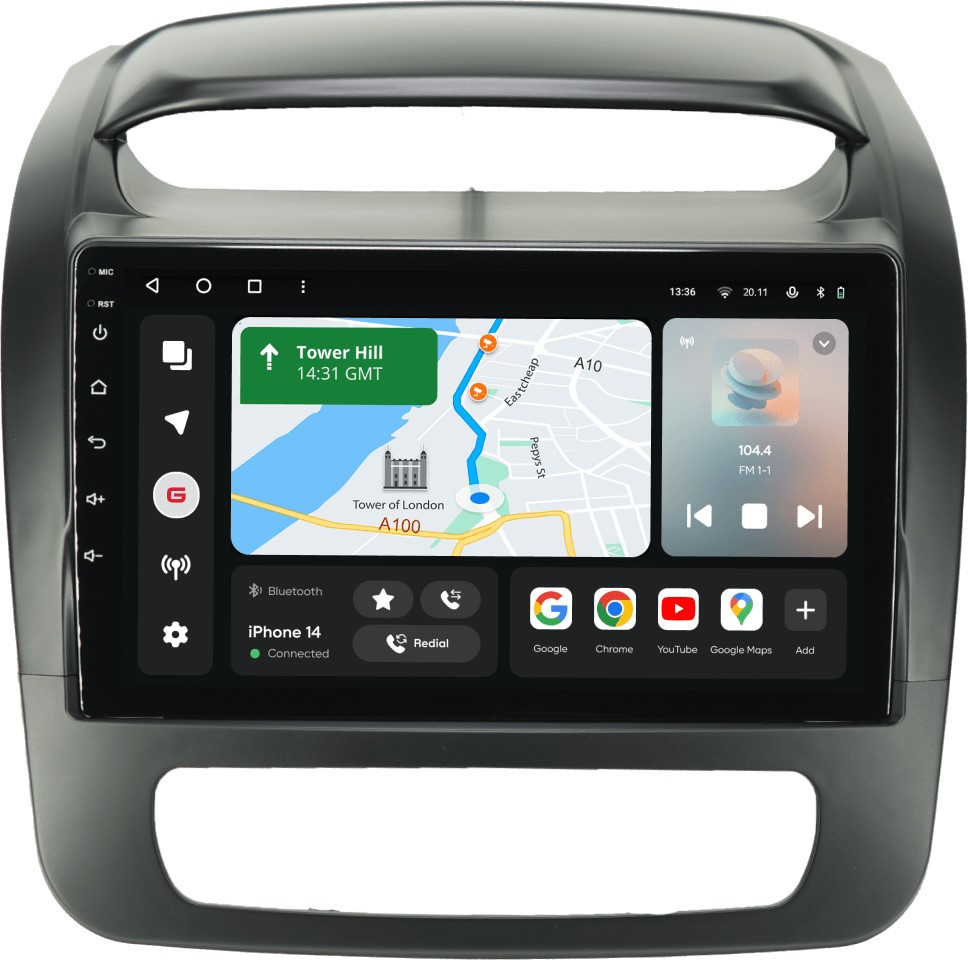 Автомагнітола Gazer T6809-XMF