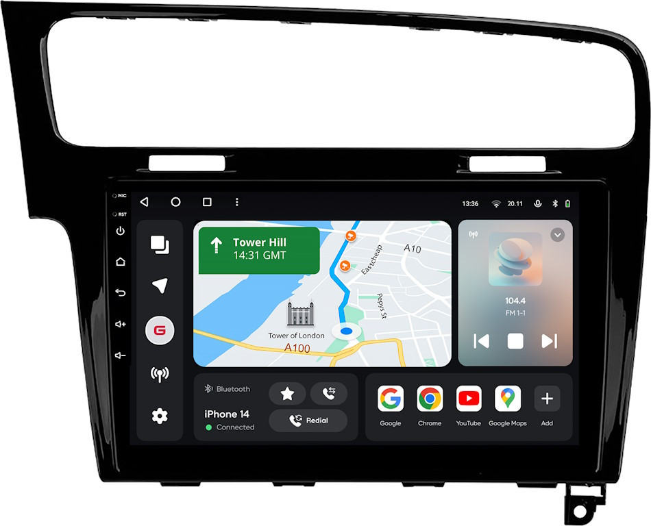 Автомагнітола Gazer T6510-5G/H