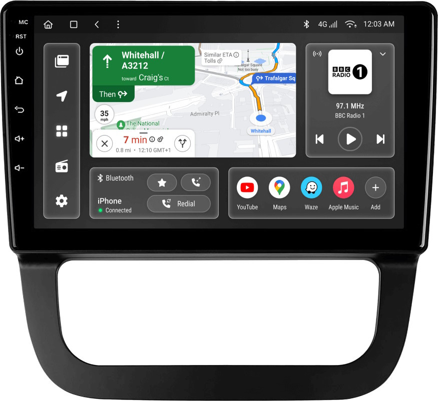 Автомагнітола Gazer T6510-1K Pro