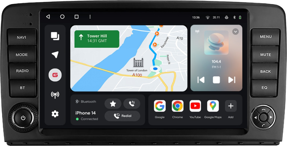 Автомагнітола Gazer T6509-W251 Pro