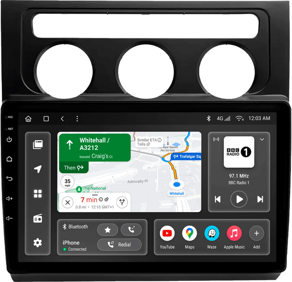 Автомагнітола Gazer T6010-1T