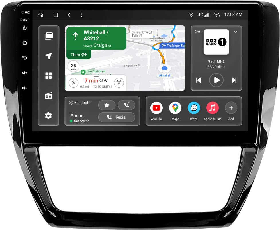 Автомагнітола Gazer T6010-1B Pro