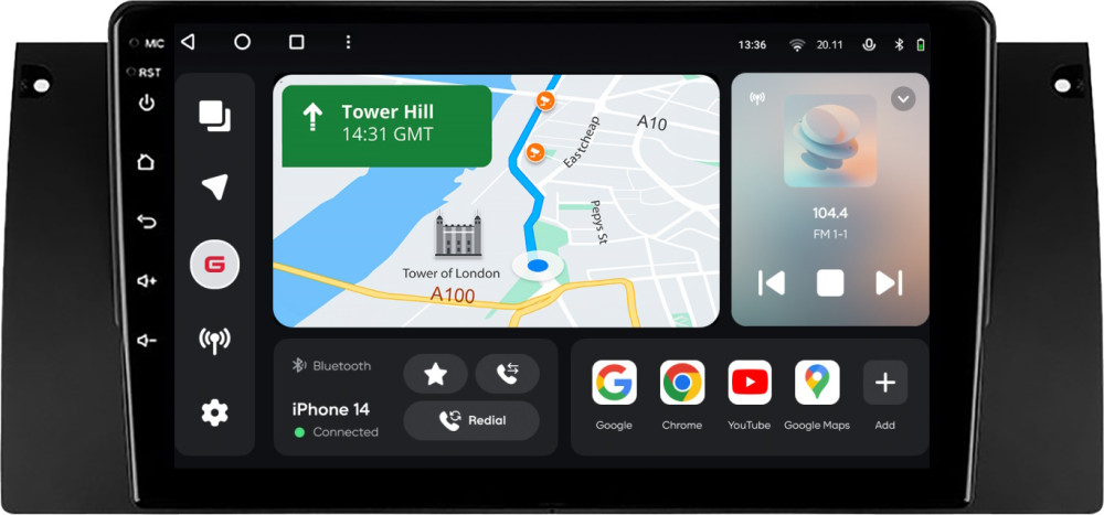 Автомагнітола Gazer T6009-E39 Pro Max