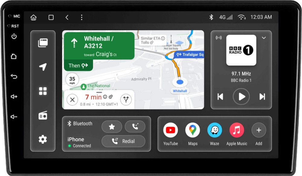 Автомагнітола Gazer T6009-HSF Pro