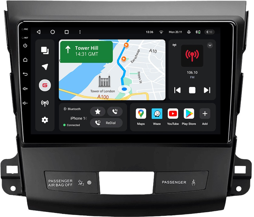 Автомагнитола Gazer T6009-CW/L Pro