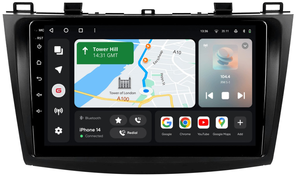 Автомагнітола Gazer T6009-BL